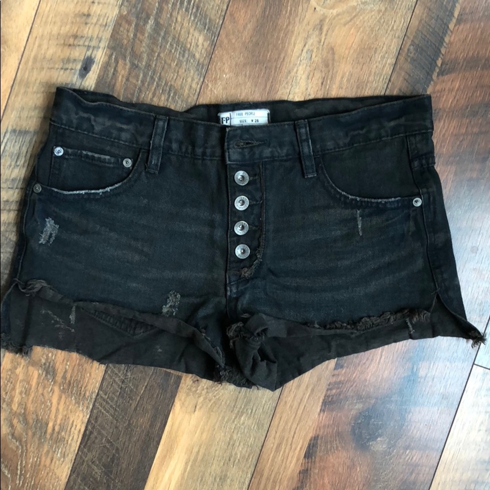 Free People Denim Shorts